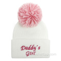 100% cotton knit earflap baby beanie winter hats